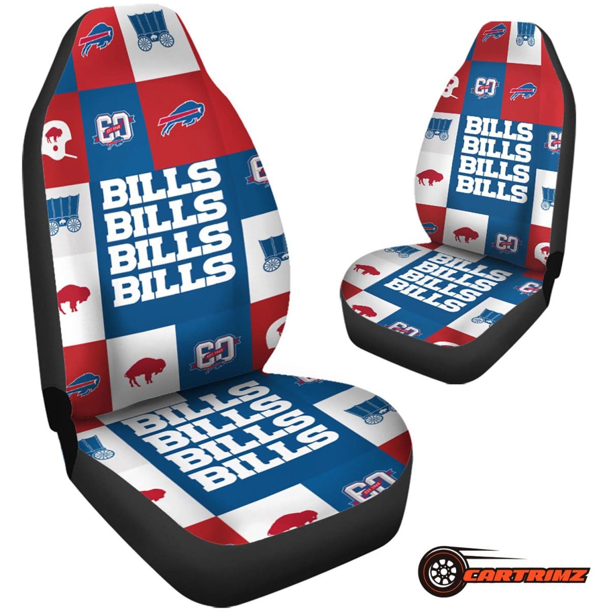 Buffalo Bills Car Seat Covers Add NFL Flair to Your Ride