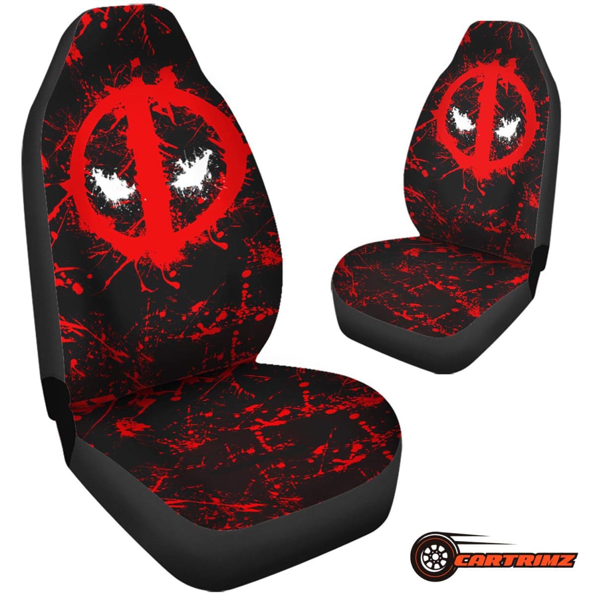 Deadpool Car Seat Covers Add Merc with a Mouth Style to Your Ride