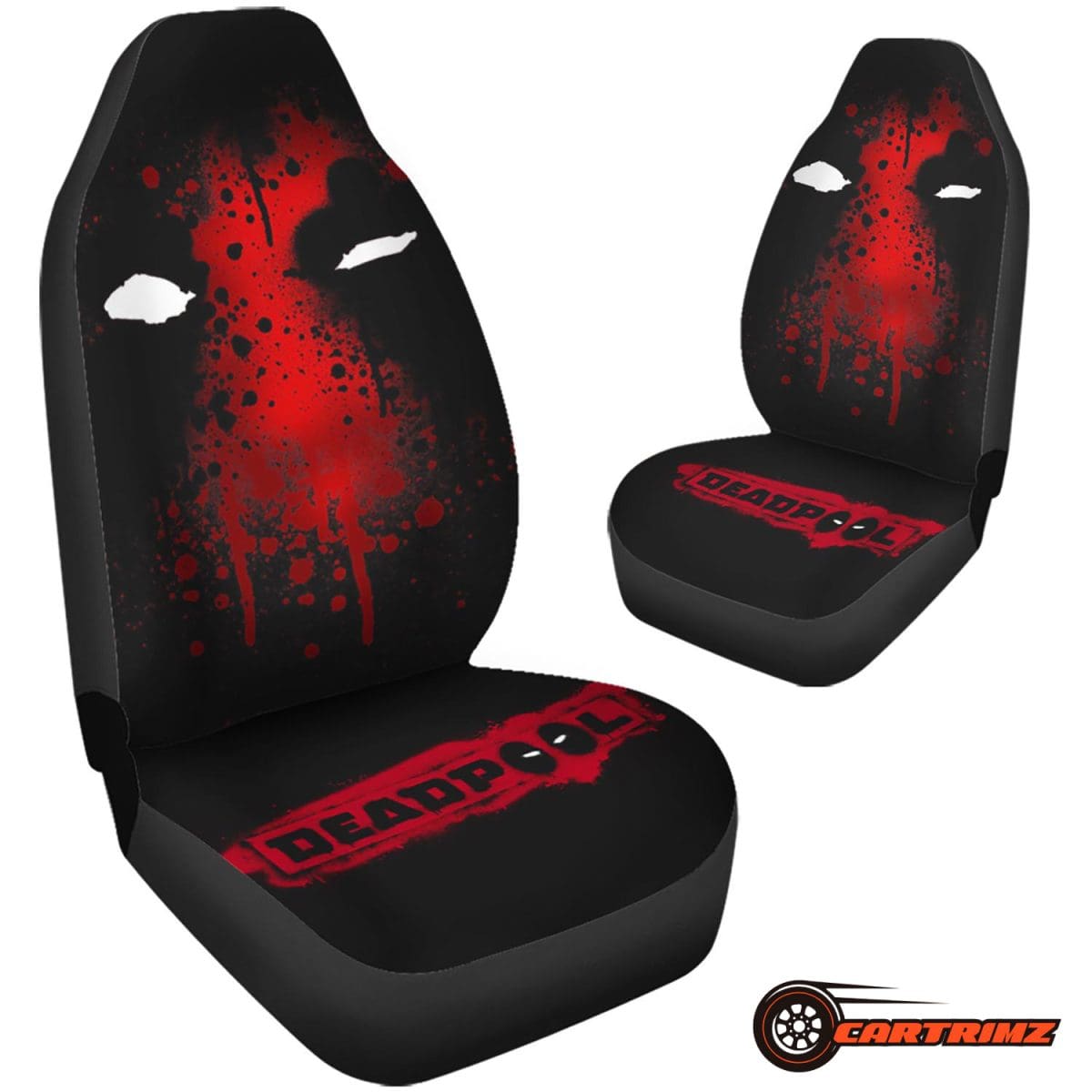 Deadpool Car Seat Covers Drive with Maximum Effort