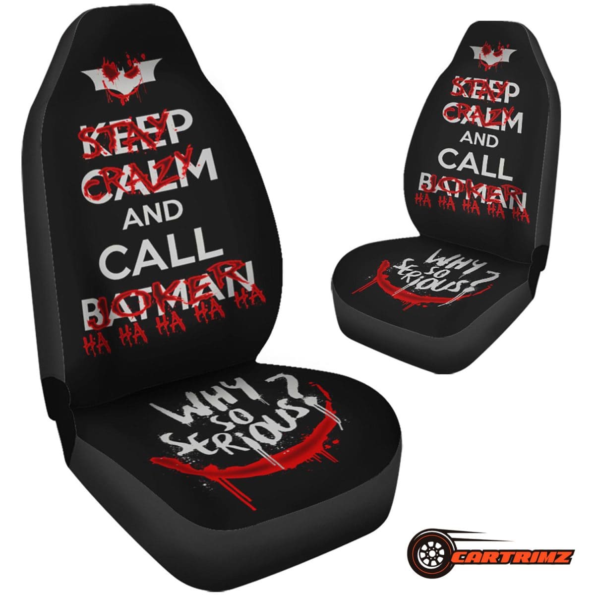 Joker Car Seat Covers Embrace Chaos with Iconic Style