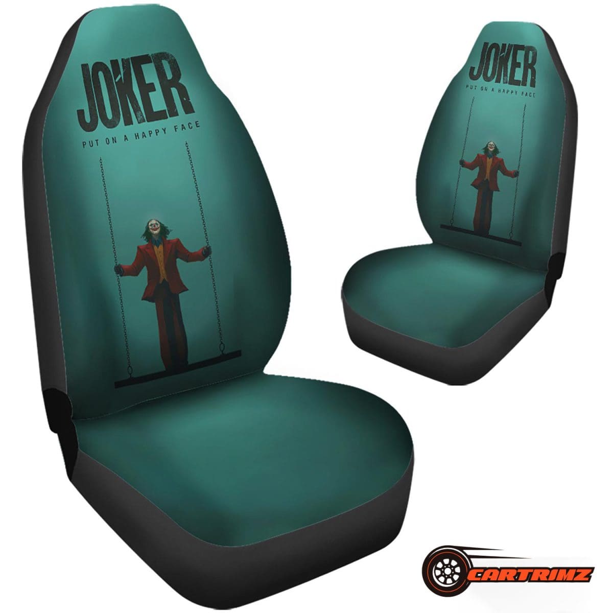 Joker Car Seat Covers Protect Your Seats with Villainous Flair