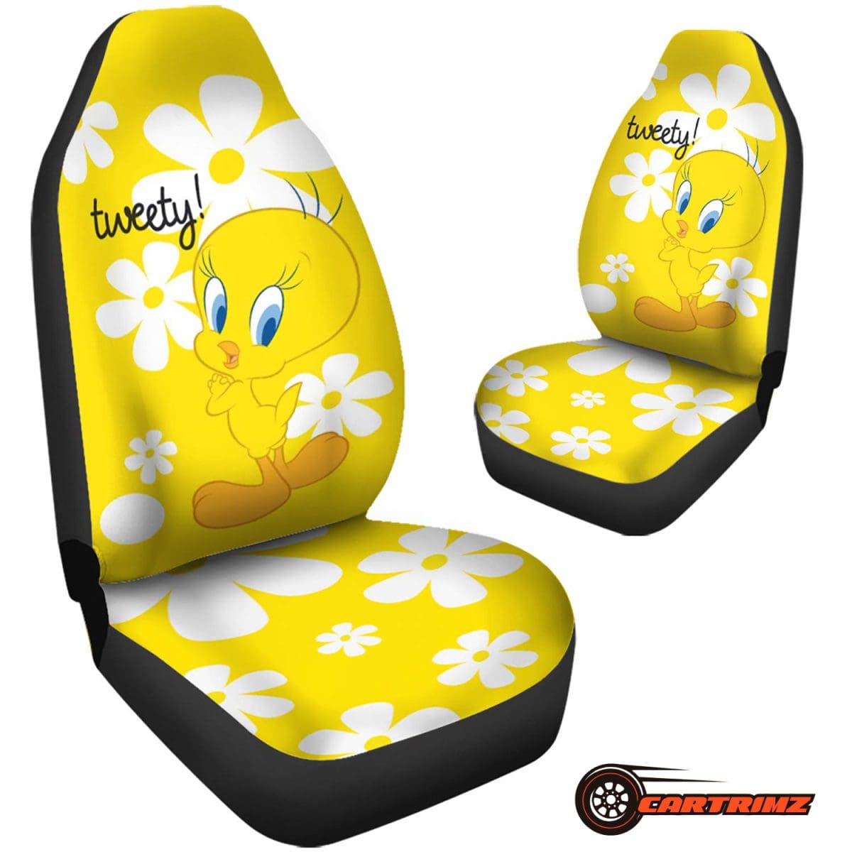 Tweety Bird Car Seat Covers Protect Your Seats with Whimsical Charm