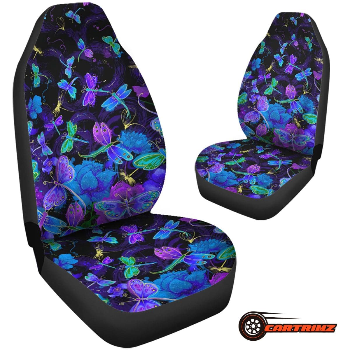 Dragonfly Car Seat Covers Add Elegant Nature to Your Ride