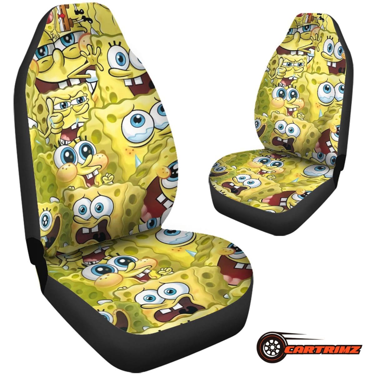 SpongeBob Car Seat Covers Perfect for Fans of the Beloved Cartoon