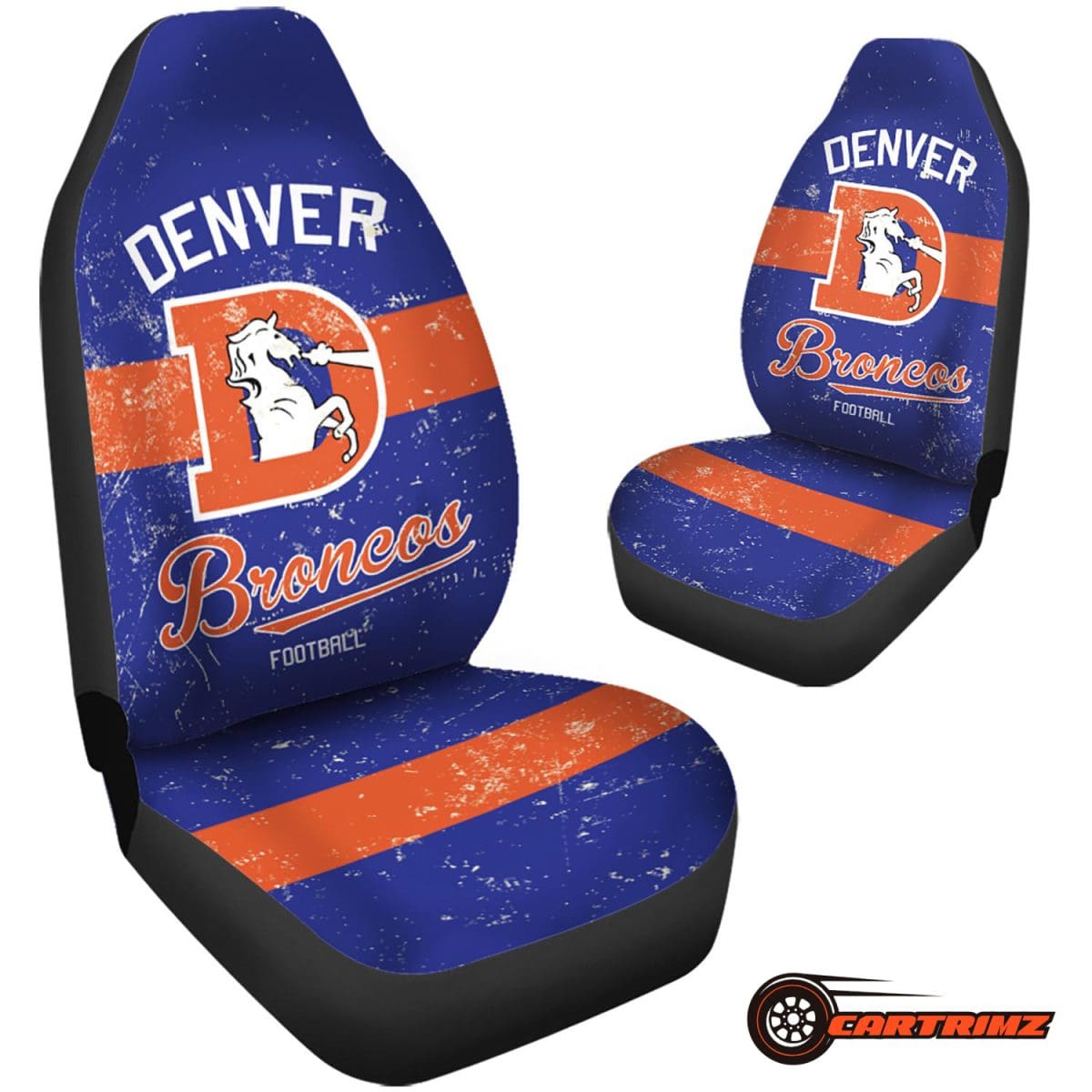 Denver Broncos Car Seat Covers Showcase Your Team Pride on Every Drive