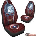 Captain America Car Seat Covers Perfect for Marvel Fans