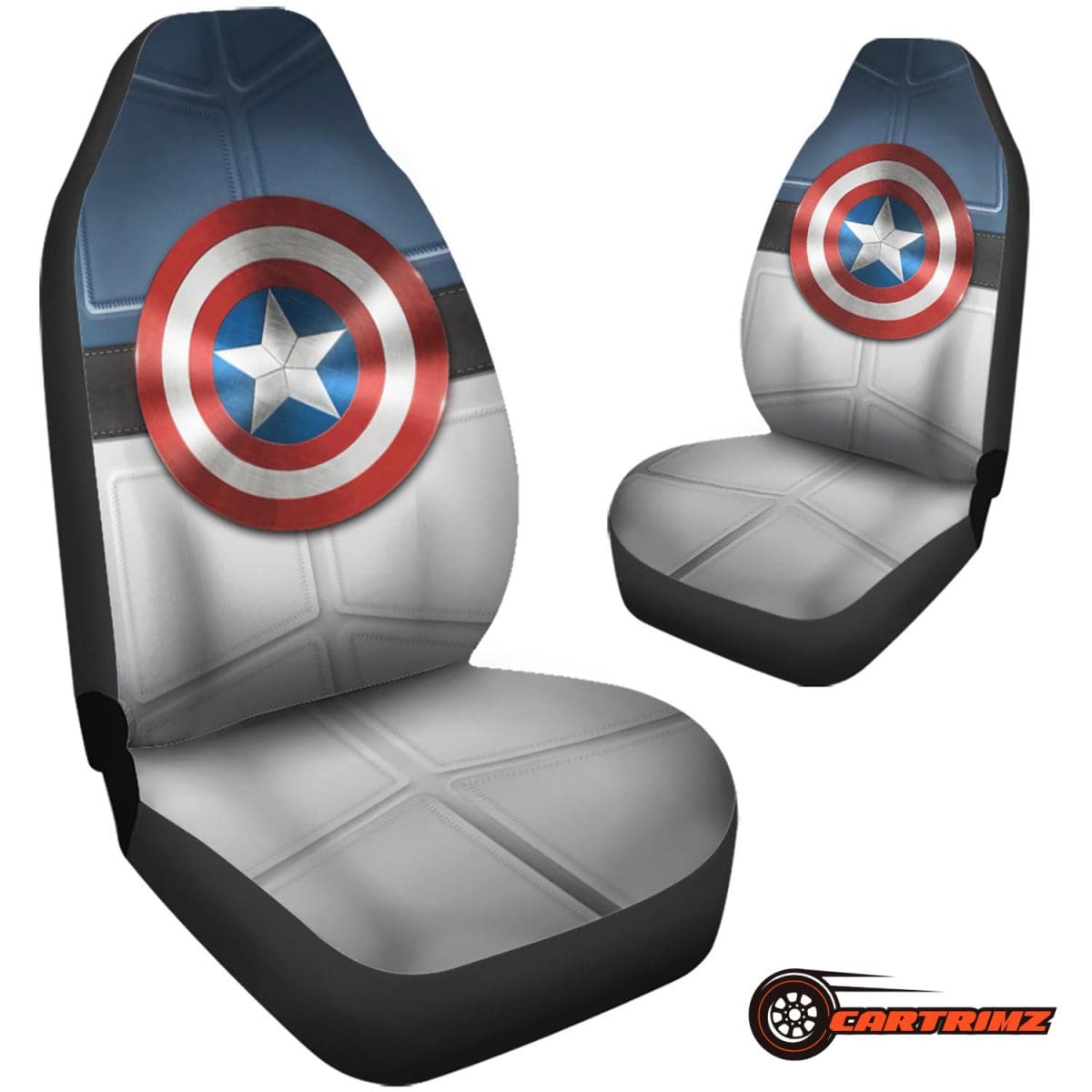 Captain America Car Seat Covers Protect Your Seats with Marvel Flair