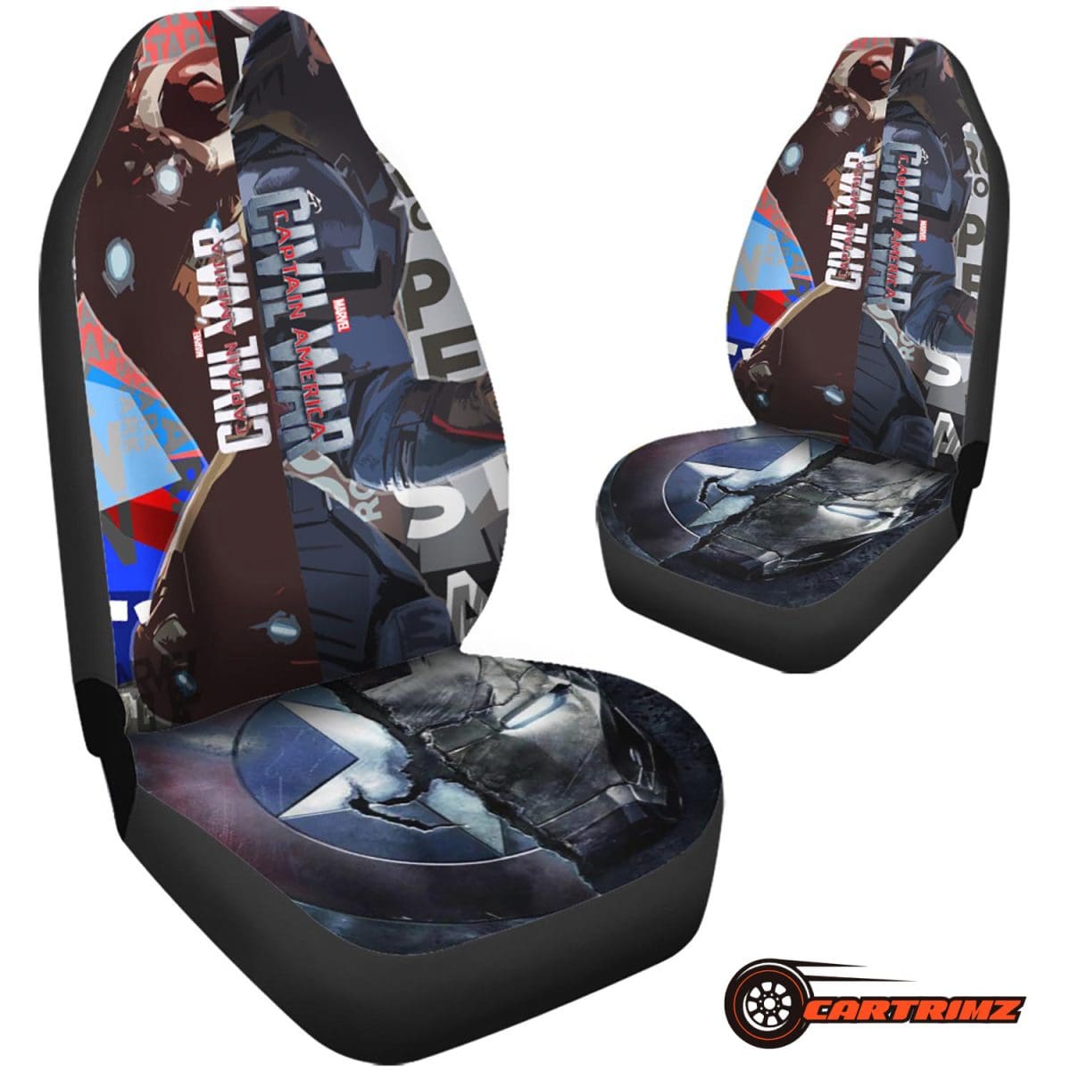 Captain America Car Seat Covers Gear Up with Superhero Style