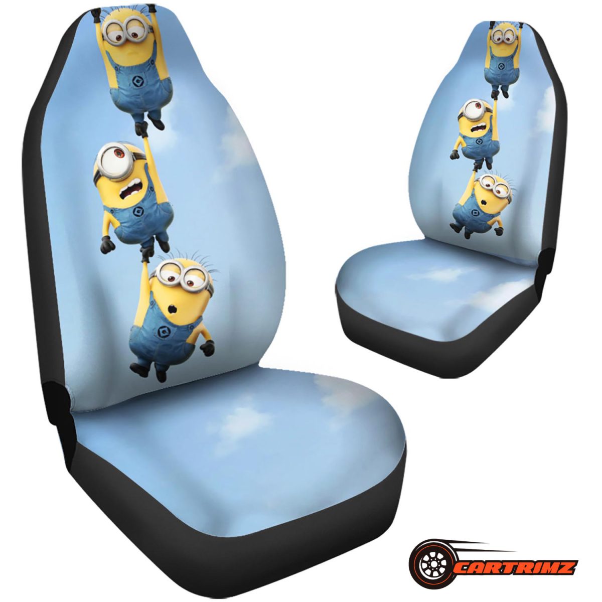 Minion Car Seat Covers Bring the Minion Mischief to Your Car