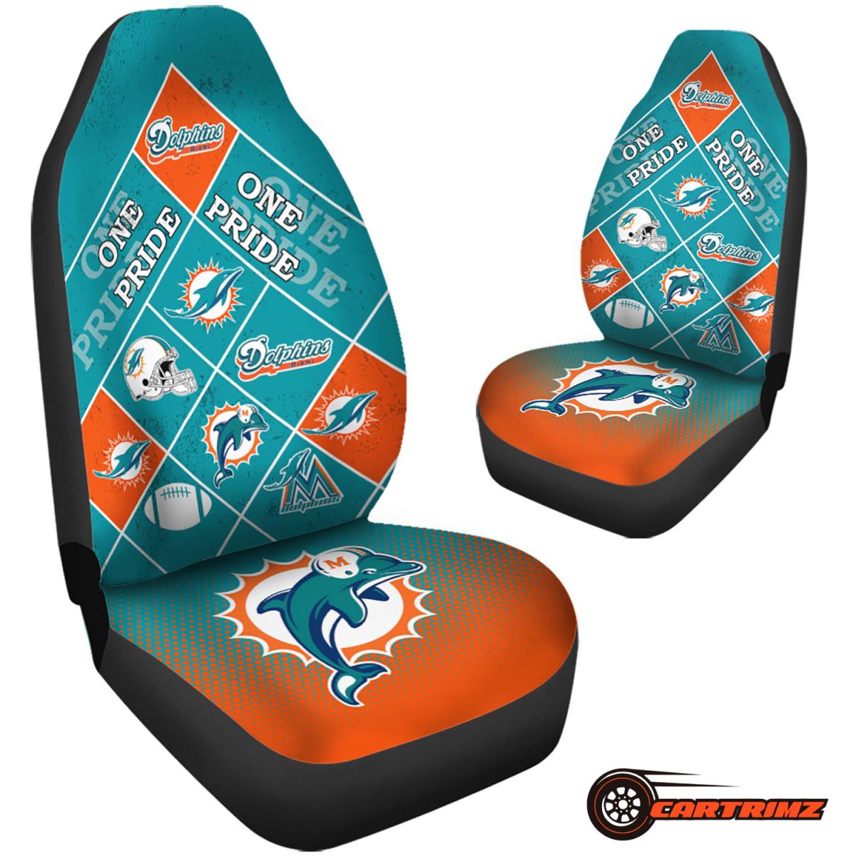 Miami Dolphins Car Seat Covers Show Your Team Pride