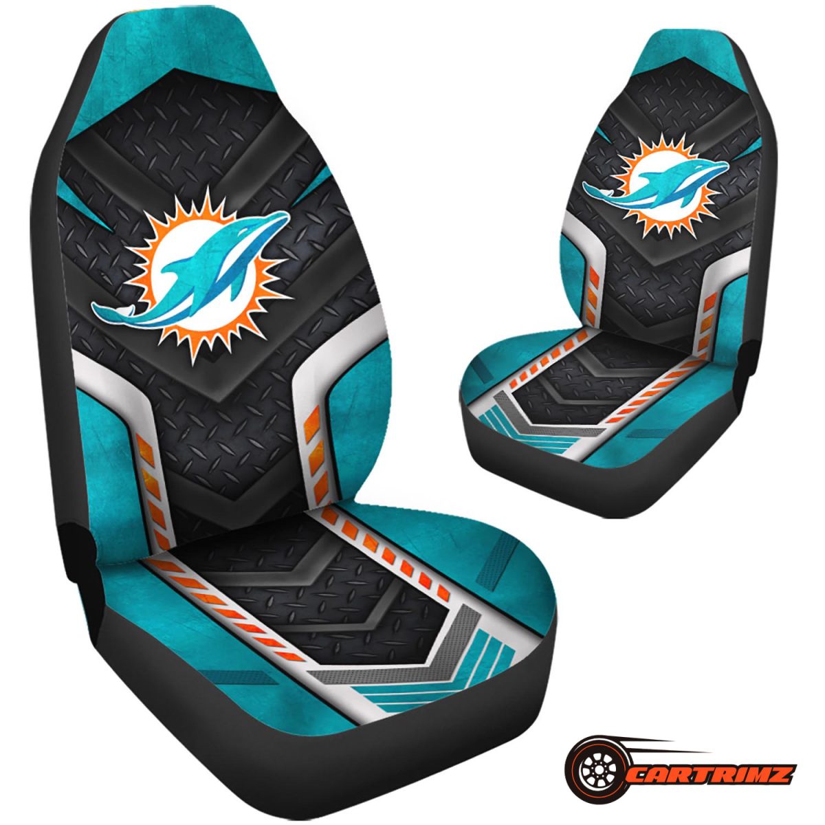 Miami Dolphins Car Seat Covers Perfect for Die Hard Fans