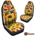 Sunflower Car Seat Covers Beautiful & Cheerful Interior Protection