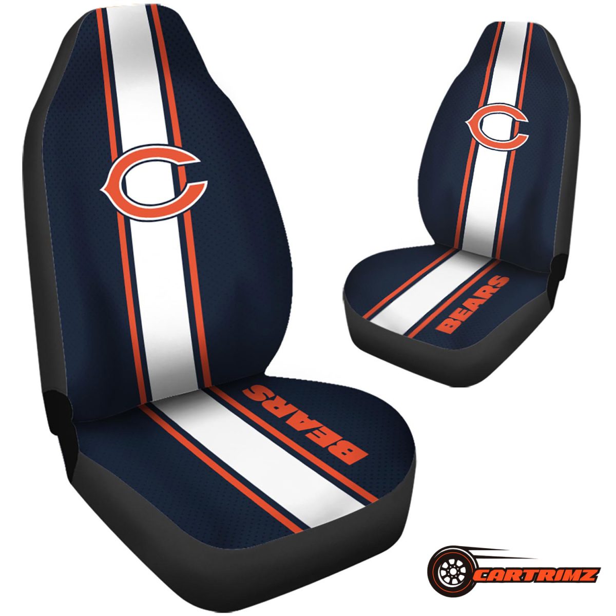 Chicago Bears NFL Seat Covers Comfort and Style for Every Drive