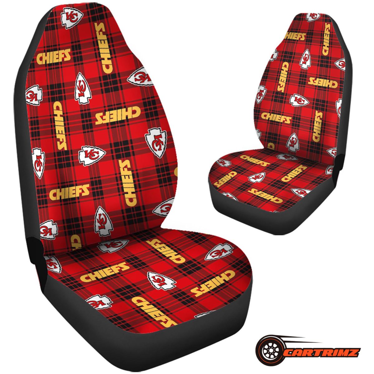 Kansas City Chiefs NFL Seat Covers High Quality Protection & Style