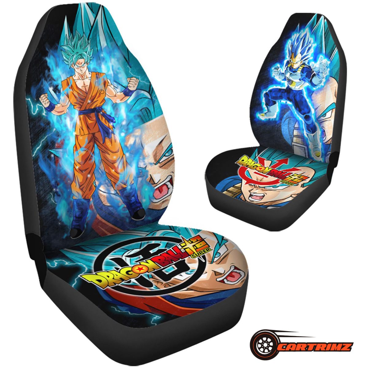 Dragon Ball Car Seat Covers Vibrant Anime Design for Your Vehicle