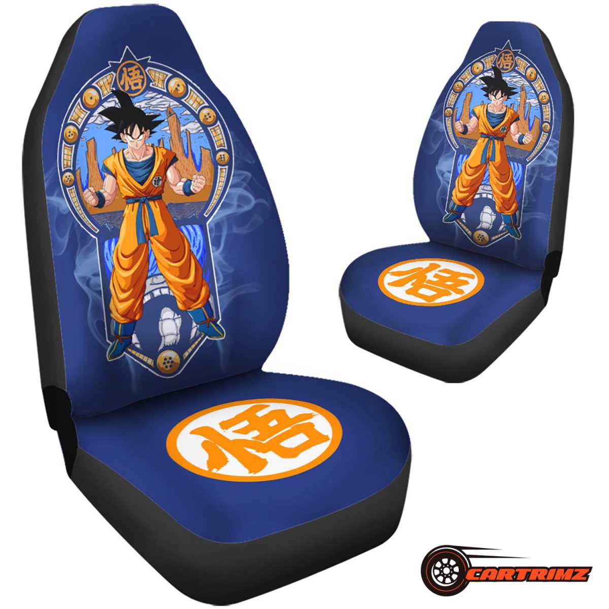 Dragon Ball Car Seat Covers Ultimate Protection for Anime Lovers