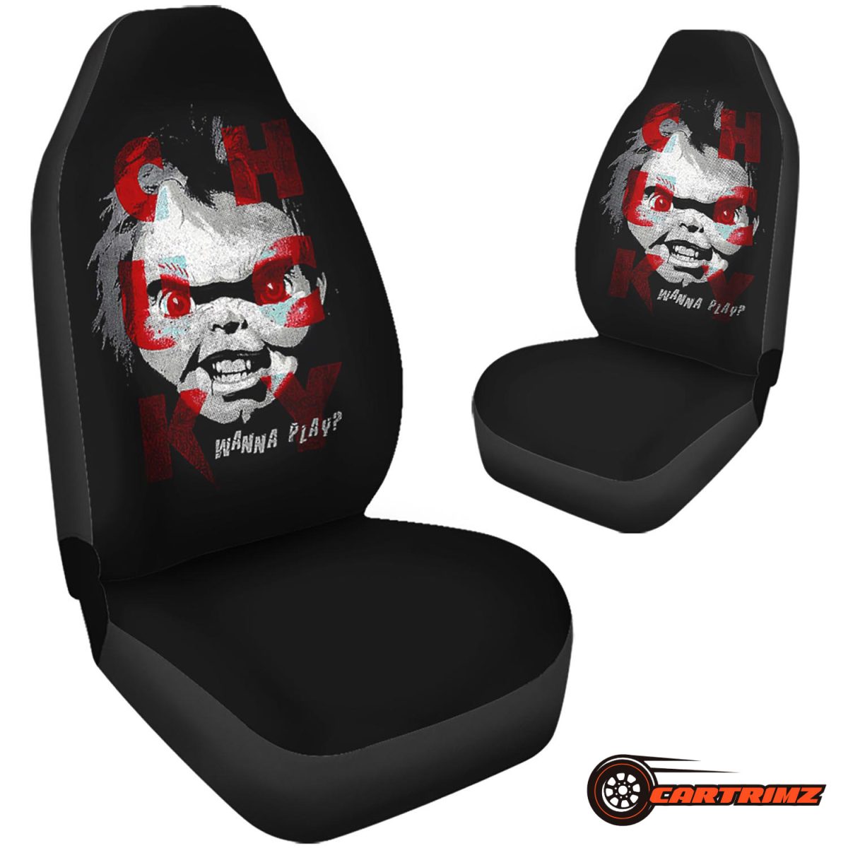 Chucky Car Seat Covers Terrify and Protect with Style