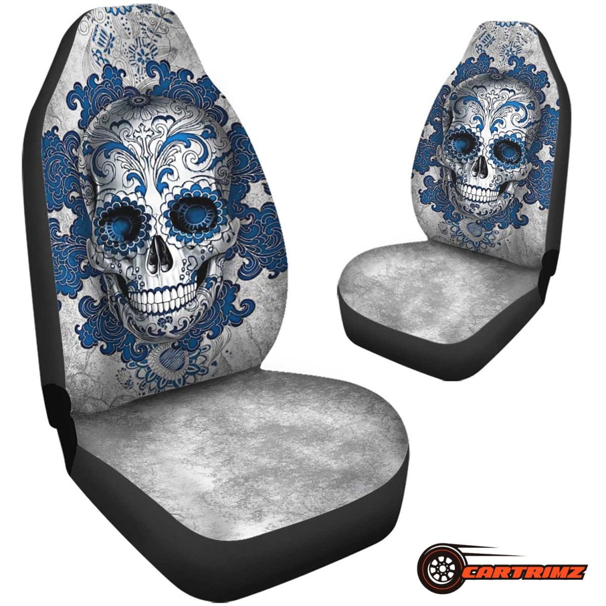 Skull Car Seat Covers Stylish, Bold & Protective