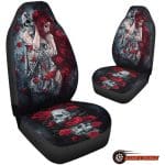 Skull Car Seat Covers Edgy Design, Maximum Protection