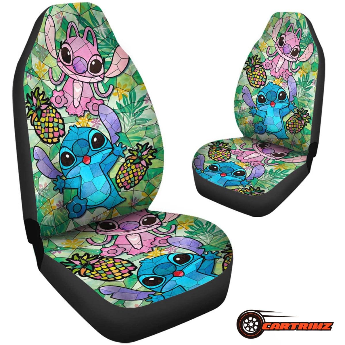 Stitch Car Seat Covers Durable & Fun Car Seat Protection