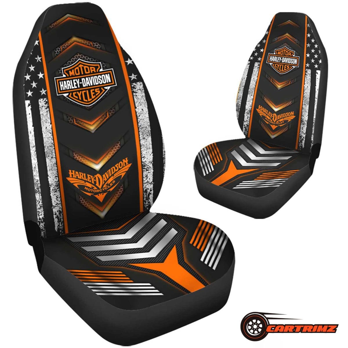 Harley Davidson Car Seat Covers Ride in Style & Comfort