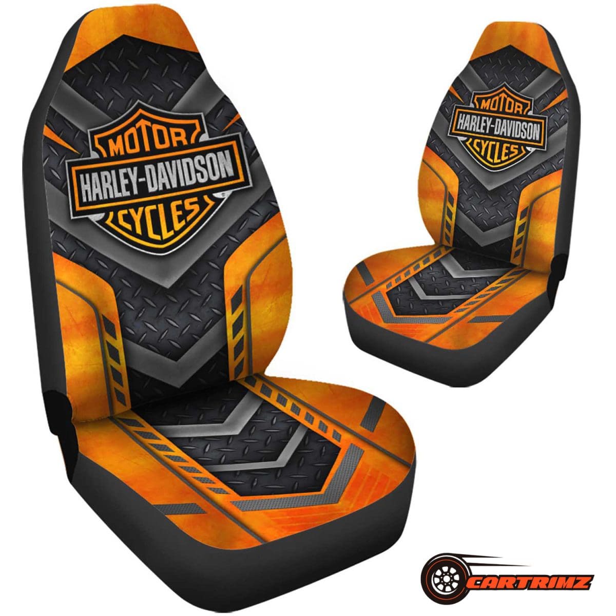 Harley Davidson Car Seat Covers Premium Protection with Classic Design