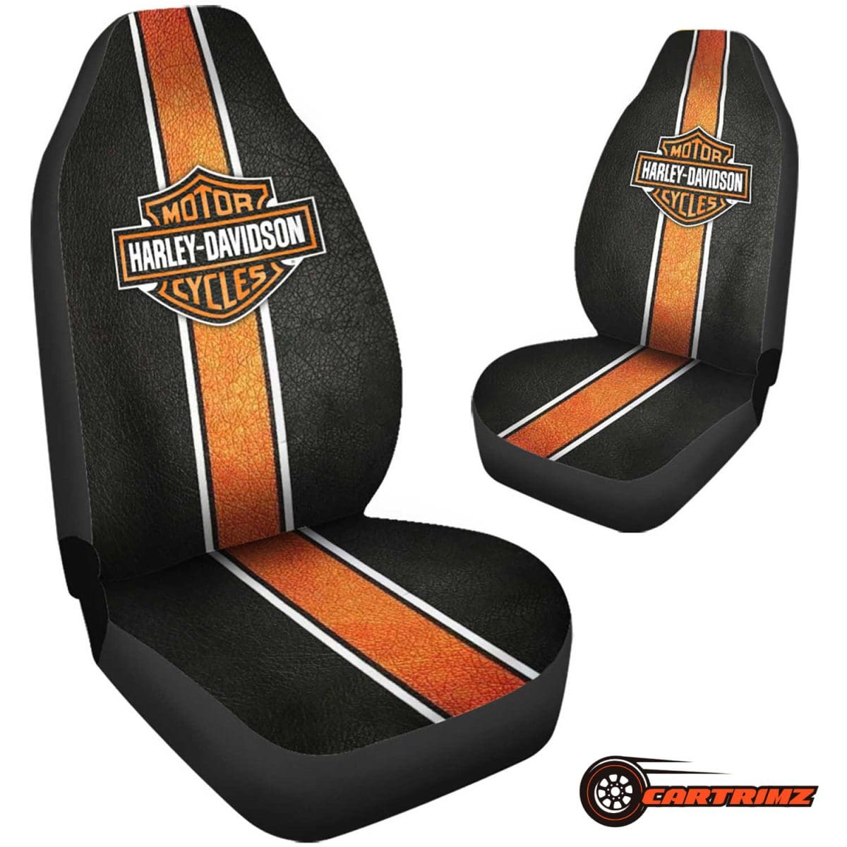 Harley Davidson Car Seat Covers Classic Motorcycle Style & Protection