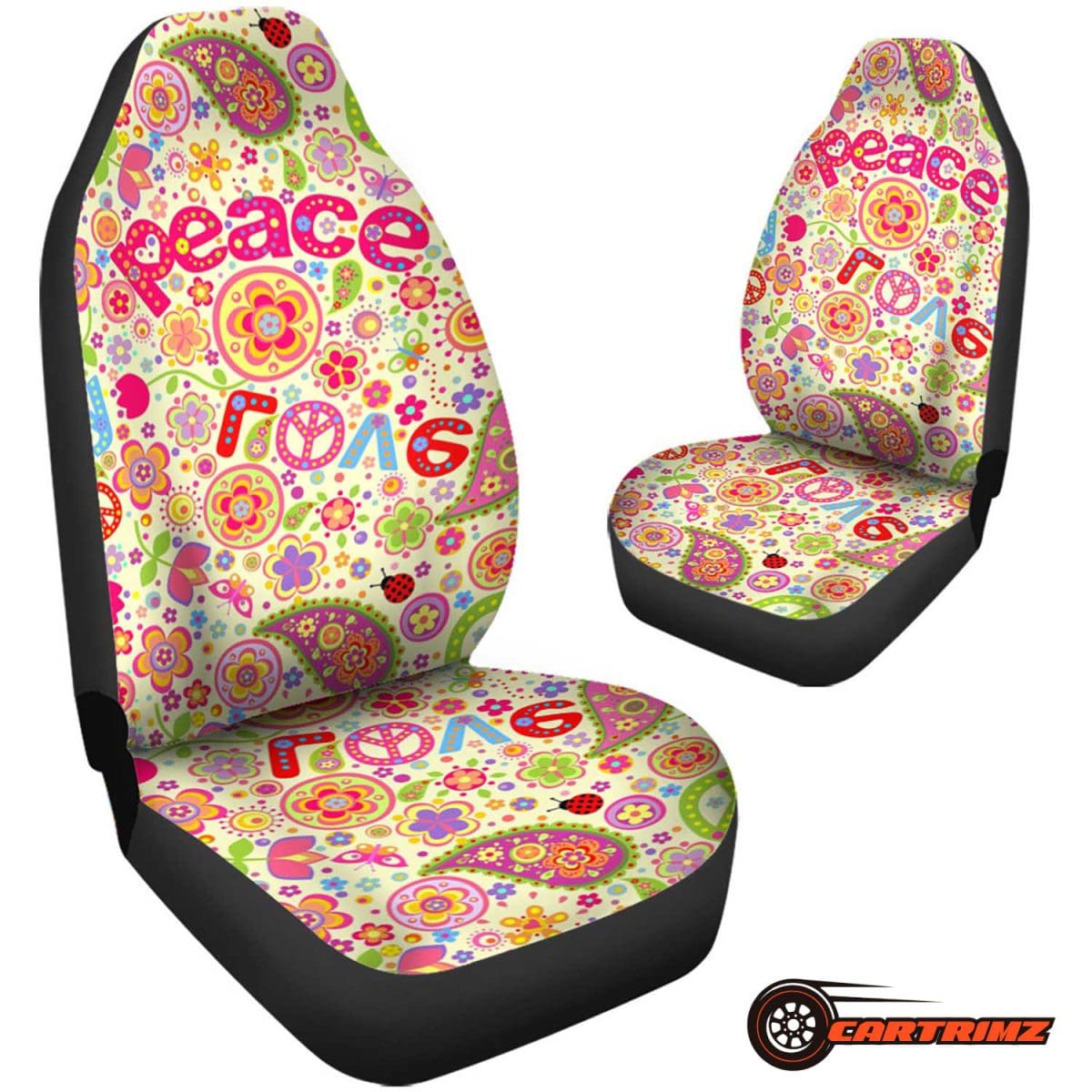 Hippie Car Seat Covers Artistic & Protective Car Accessories