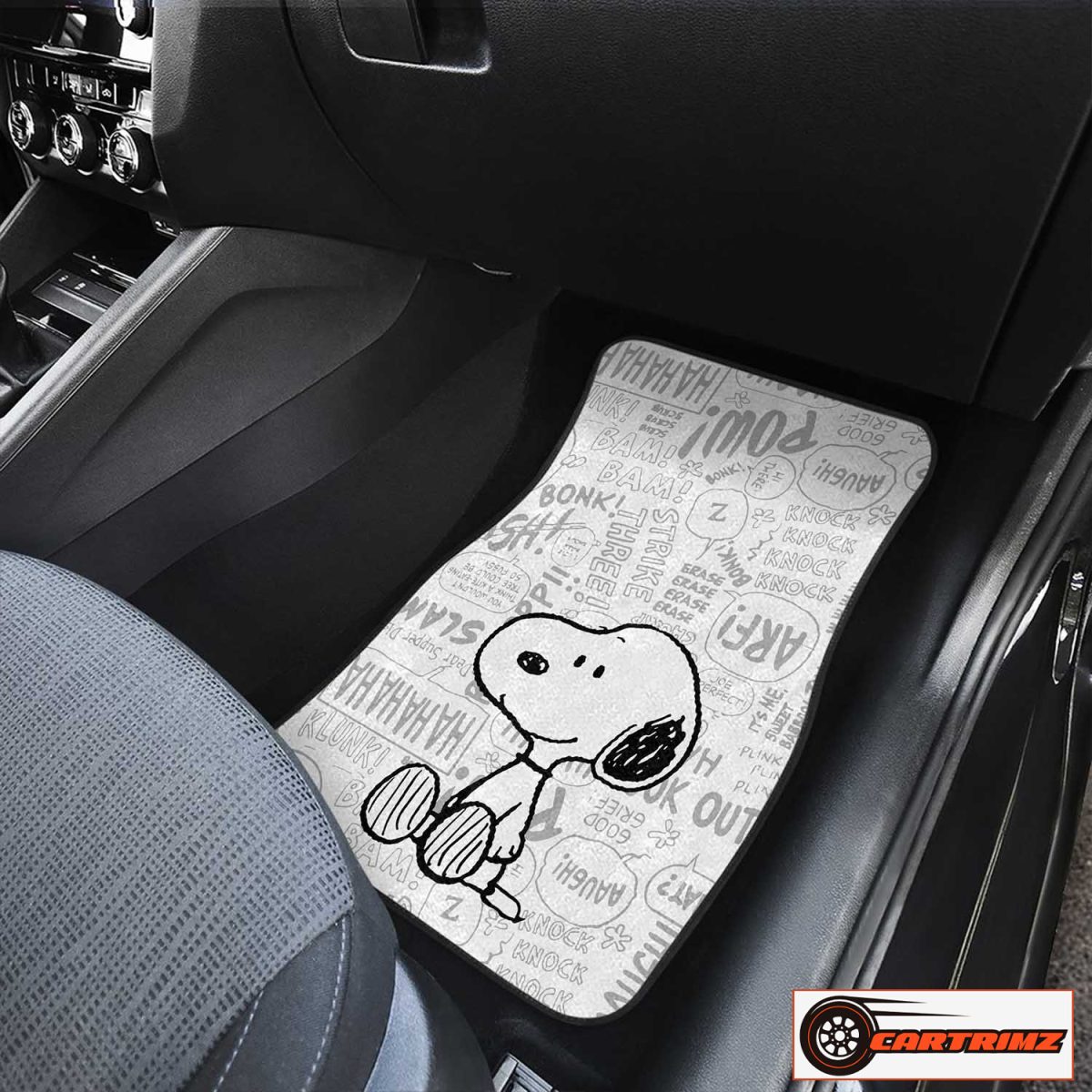 Cartrimz Snoopy & Charlie Brown Car Seat Covers Perfect for Peanuts Fans