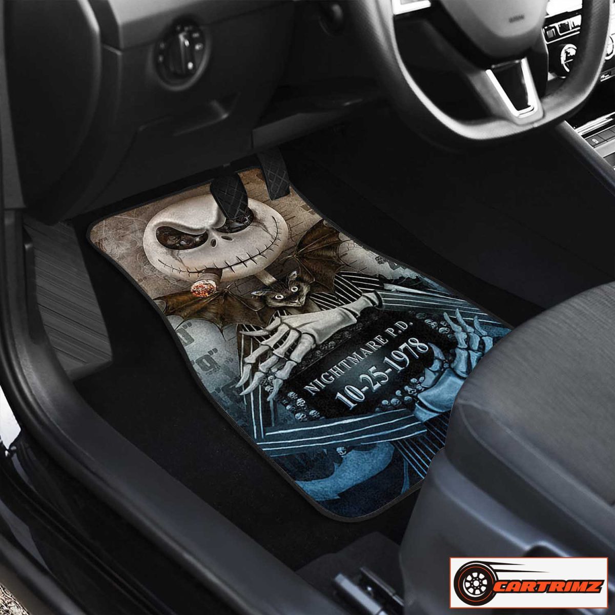 Cartrimz Nightmare Before Christmas Car Seat Covers Perfect for Tim Burton Fans