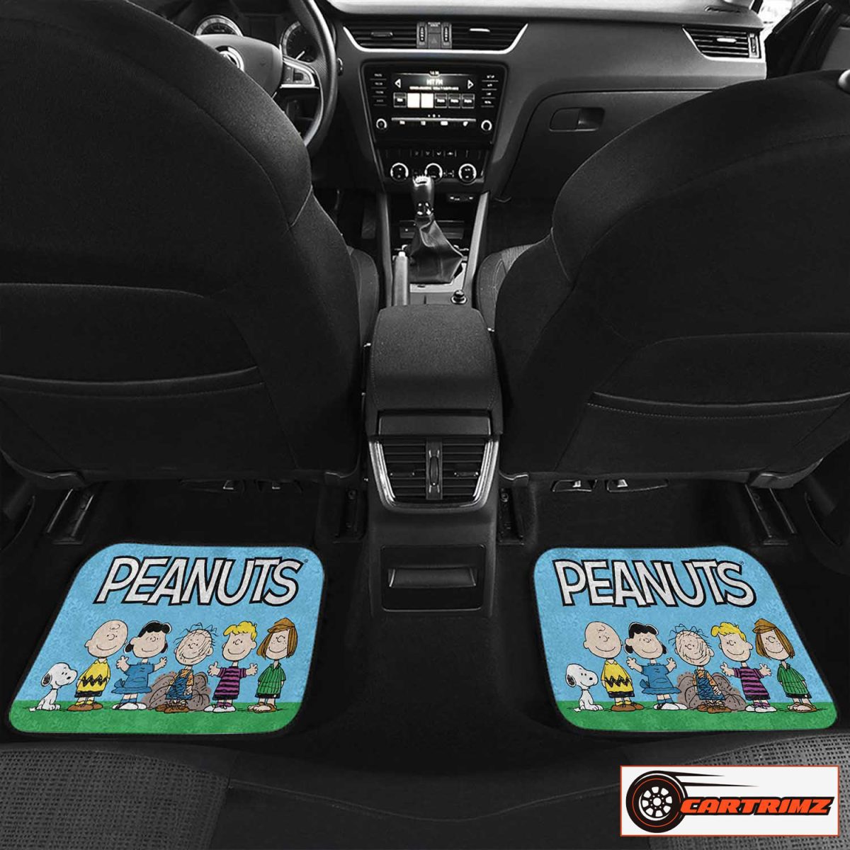 Cartrimz Snoopy & Charlie Brown Car Seat Covers Whimsical Style for Any Car