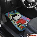 Cartrimz Snoopy & Charlie Brown Seat Car Covers Timeless Peanuts Style for Your