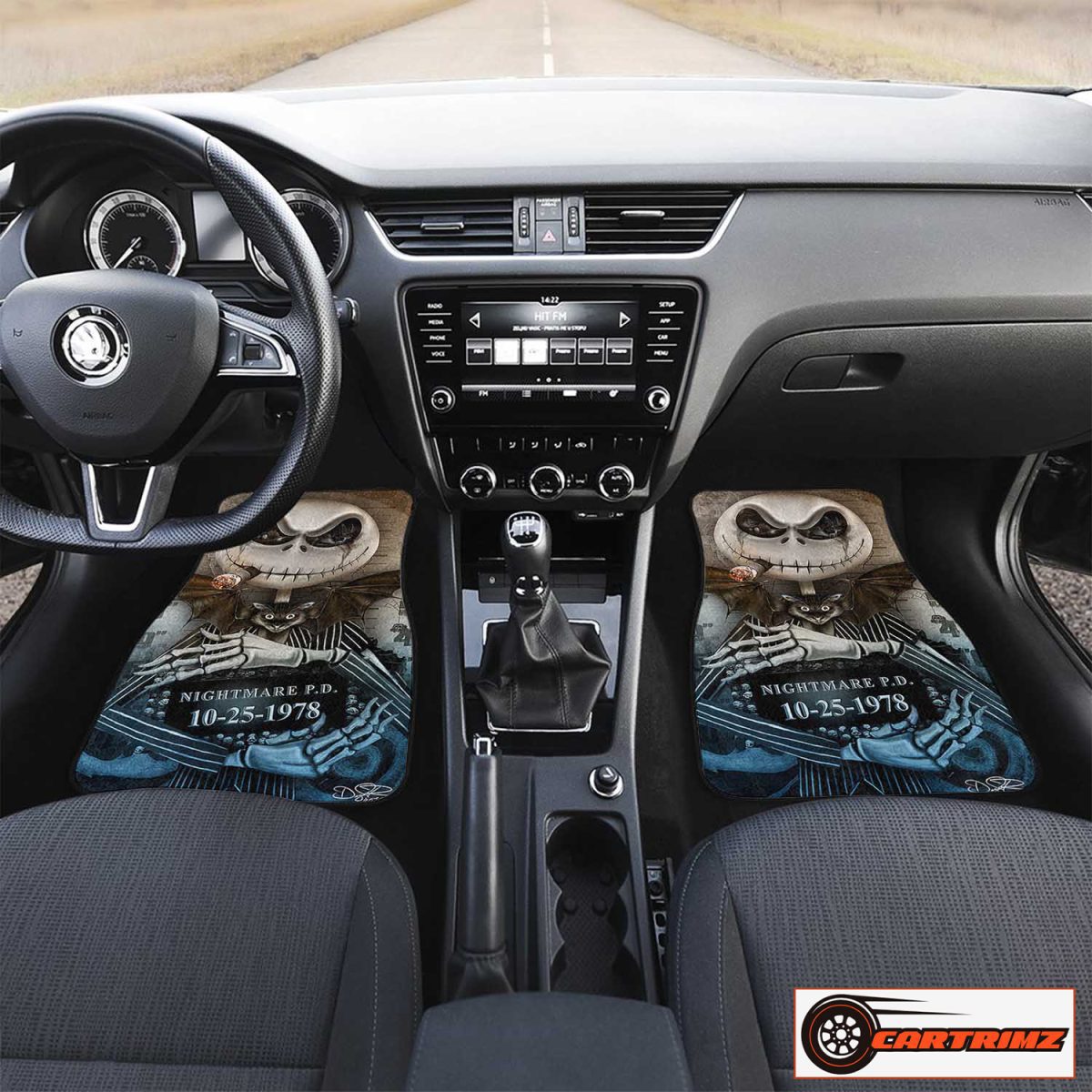 Cartrimz Nightmare Before Christmas Car Seat Covers Perfect for Tim Burton Fans