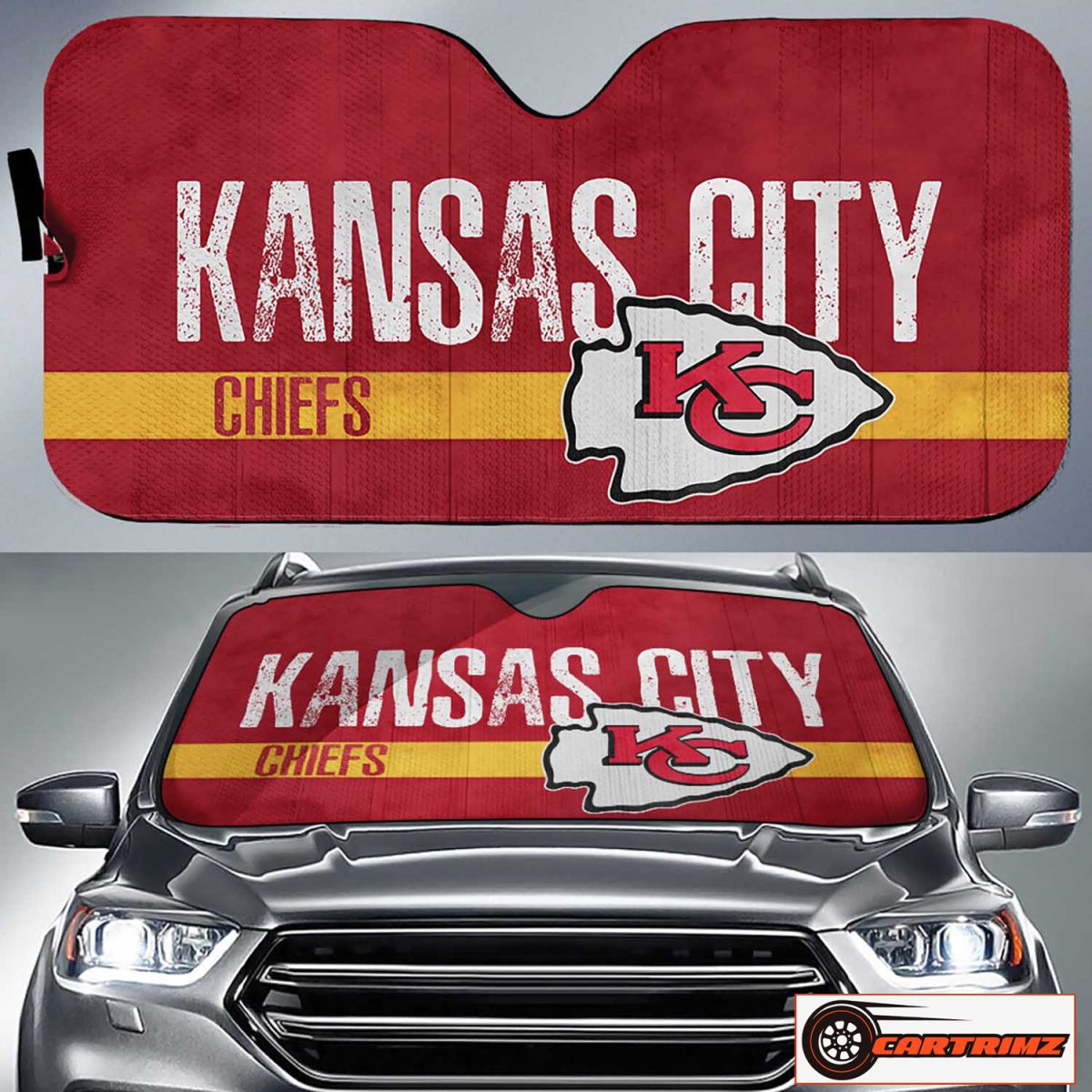 Cartrimz Kansas City Chiefs Car Seat Covers Drive with Chiefs Spirit