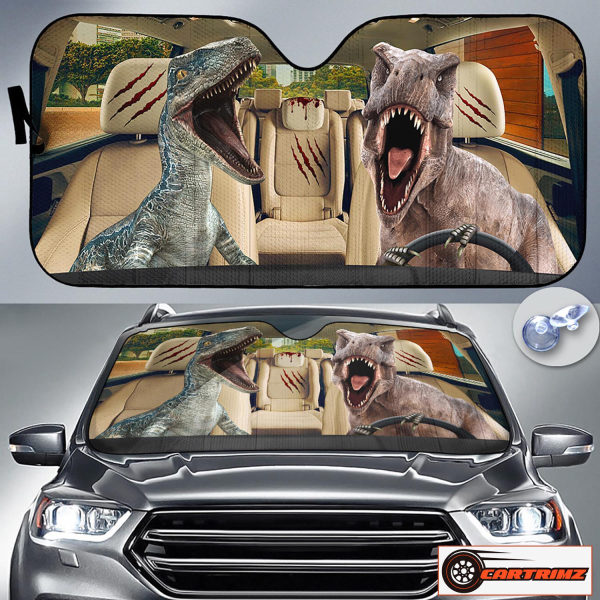 Cartrimz Jurassic Park Car Seat Covers Roar Into Adventure