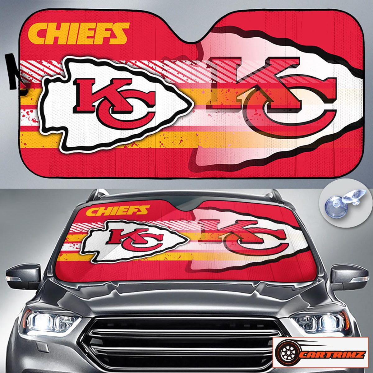 Cartrimz Kansas City Chiefs Car Seat Covers Perfect for Chiefs Fans