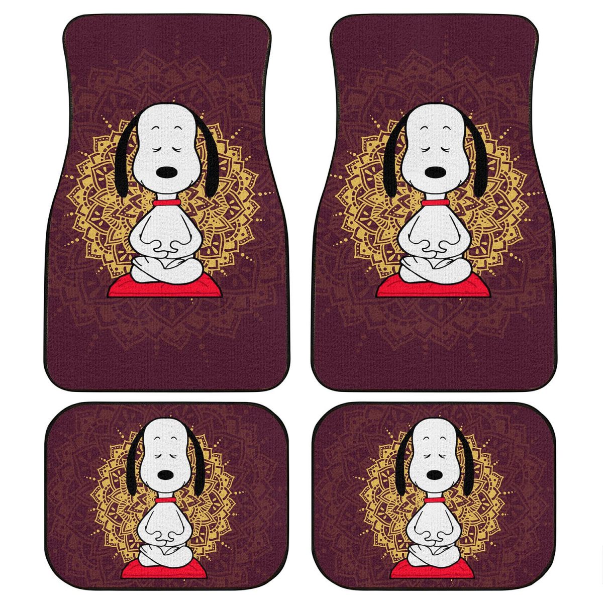 Cartrimz Snoopy & Charlie Brown Car Seat Covers Fun and Nostalgic Design