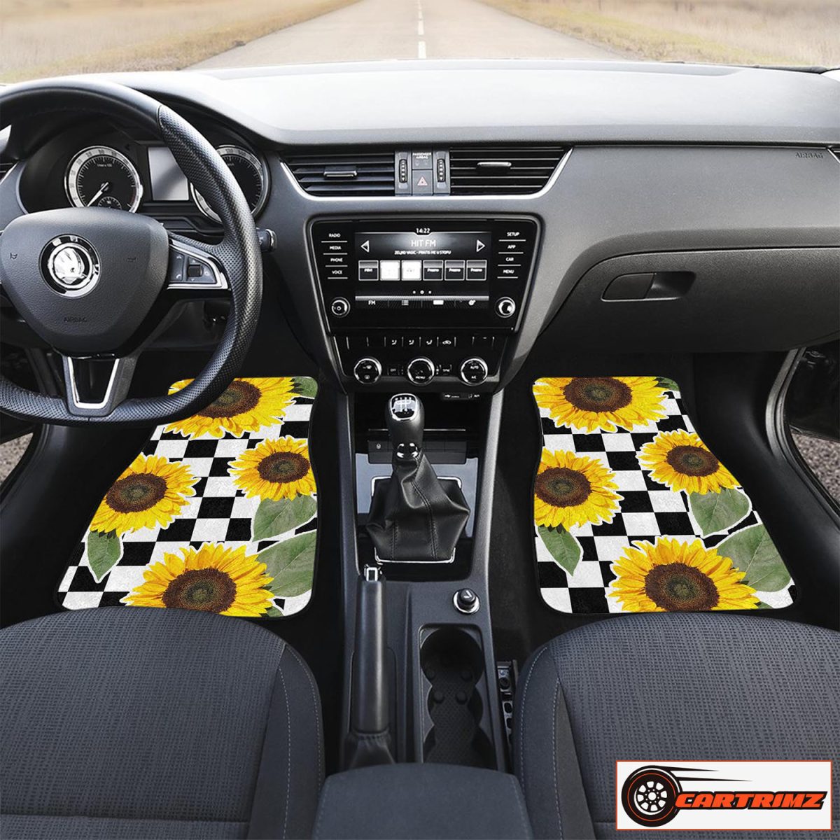 Cartrimz Sunflower Car Seat Covers Vibrant and Durable