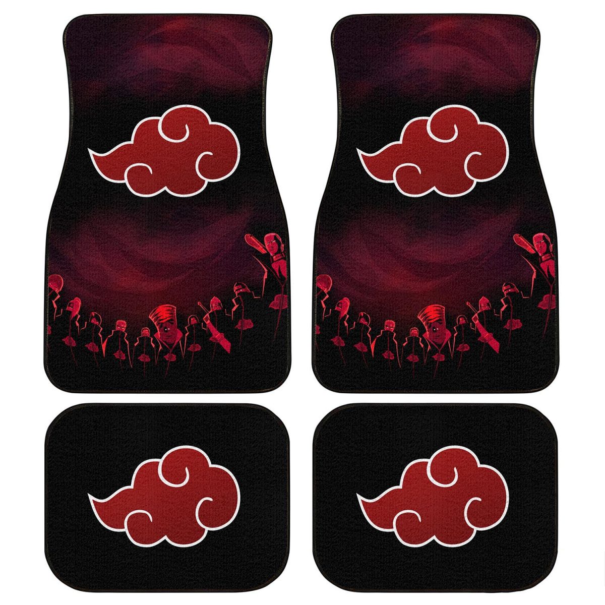 Cartrimz Akatsuki Car Seat Covers Premium Design for Anime Enthusiasts