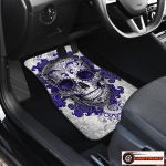 Cartrimz Skull Purple Car Seat Covers Bold and Unique