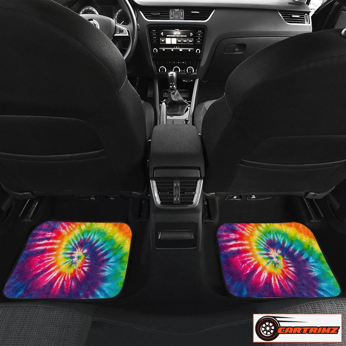 Cartrimz Tie Dye Car Seat Covers Ultimate Comfort with Retro Vibes