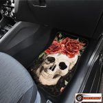 Cartrimz Skull Purple Car Seat Covers Unique Design for a Unique Ride