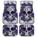 Cartrimz Skull Purple Car Seat Covers Bold and Unique