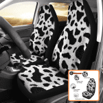 Universal Cowboy Cowhide Car Seat Covers Fits Most Cars, Trucks, SUVs