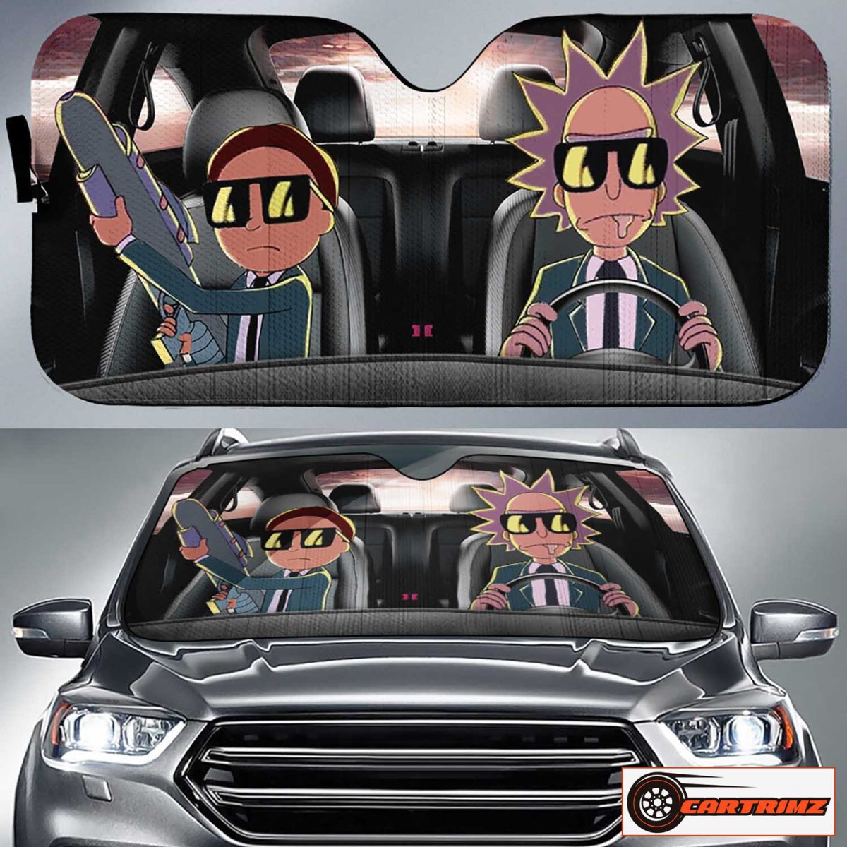 Cartrimz Rick and Morty Car Seat Covers For the Ultimate Fans