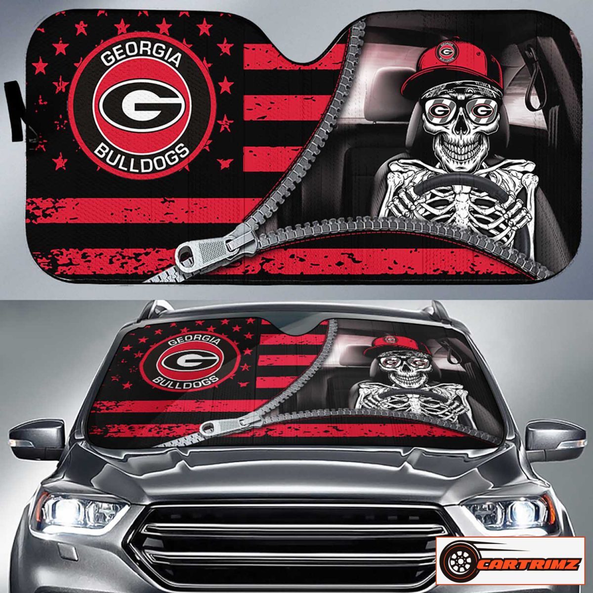 Cartrimz Georgia Bulldogs Car Seat Covers Show Your Team Spirit