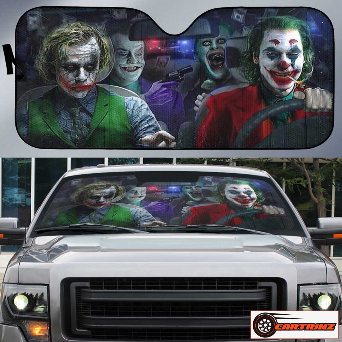 Cartrimz Joker Car Seat Covers For Fans of the Clown Prince of Crime