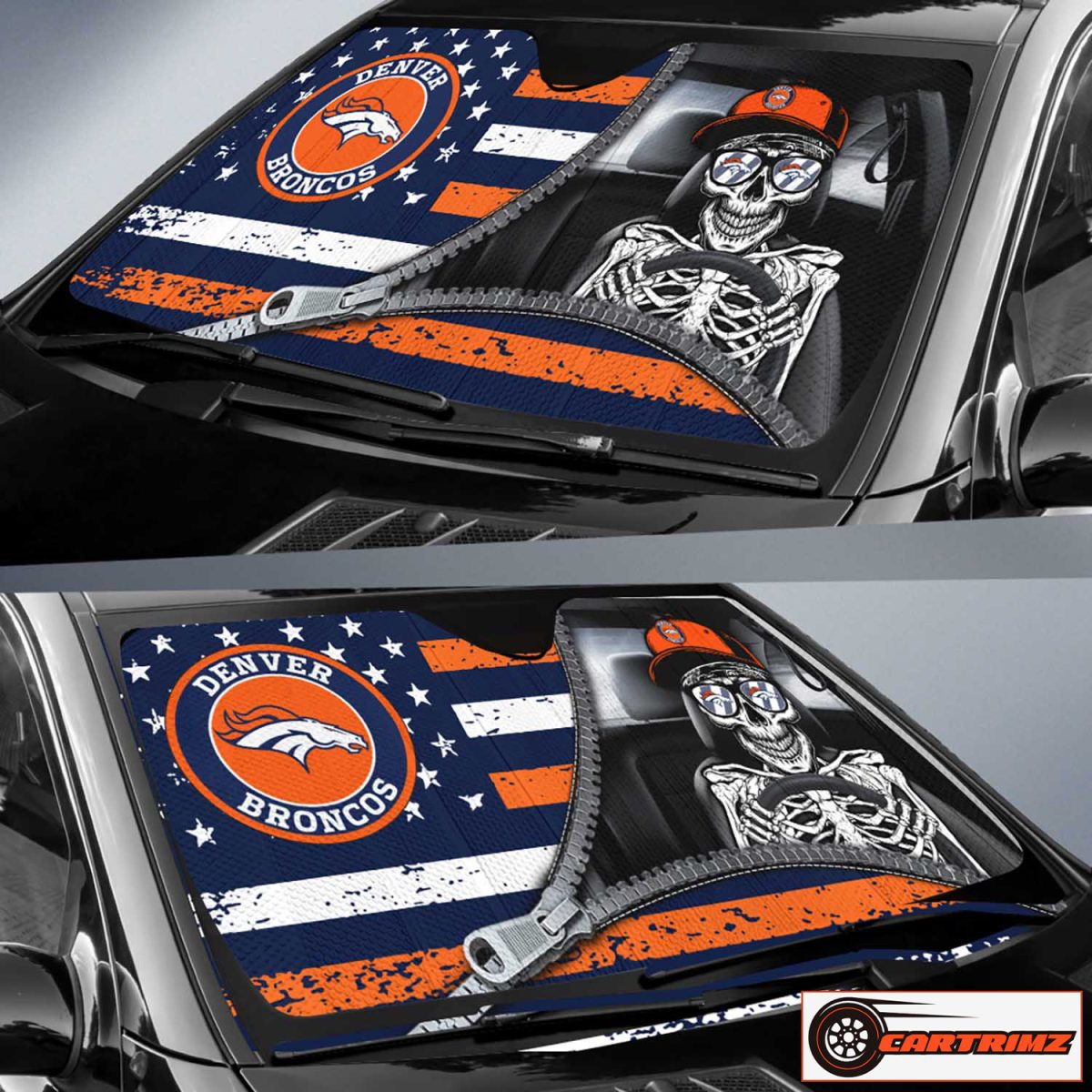 Cartrimz Denver Broncos Car Seat Covers Show Your Broncos Spirit