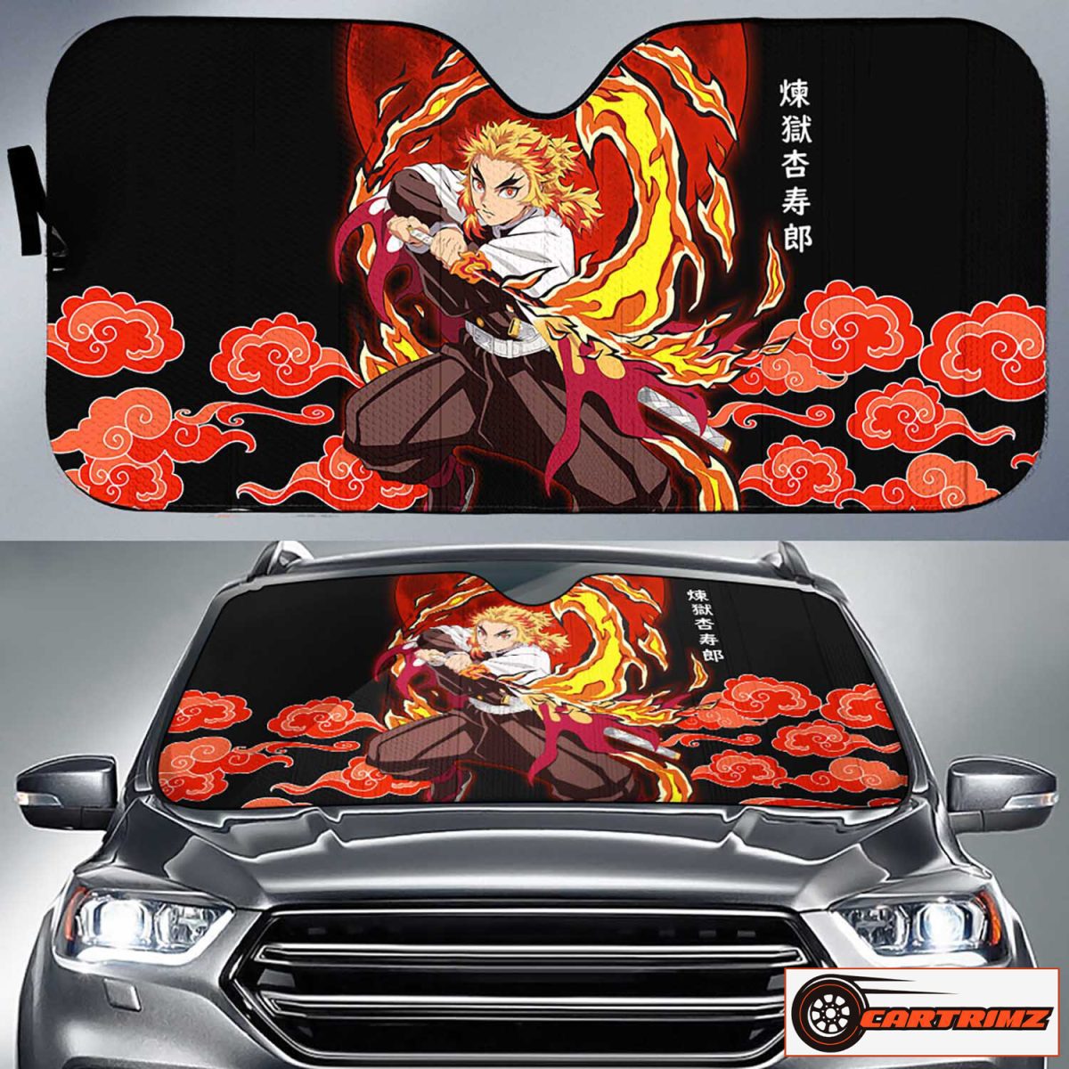 Cartrimz Demon Slayer Car Seat Covers Embrace the Demon Slayer Spirit