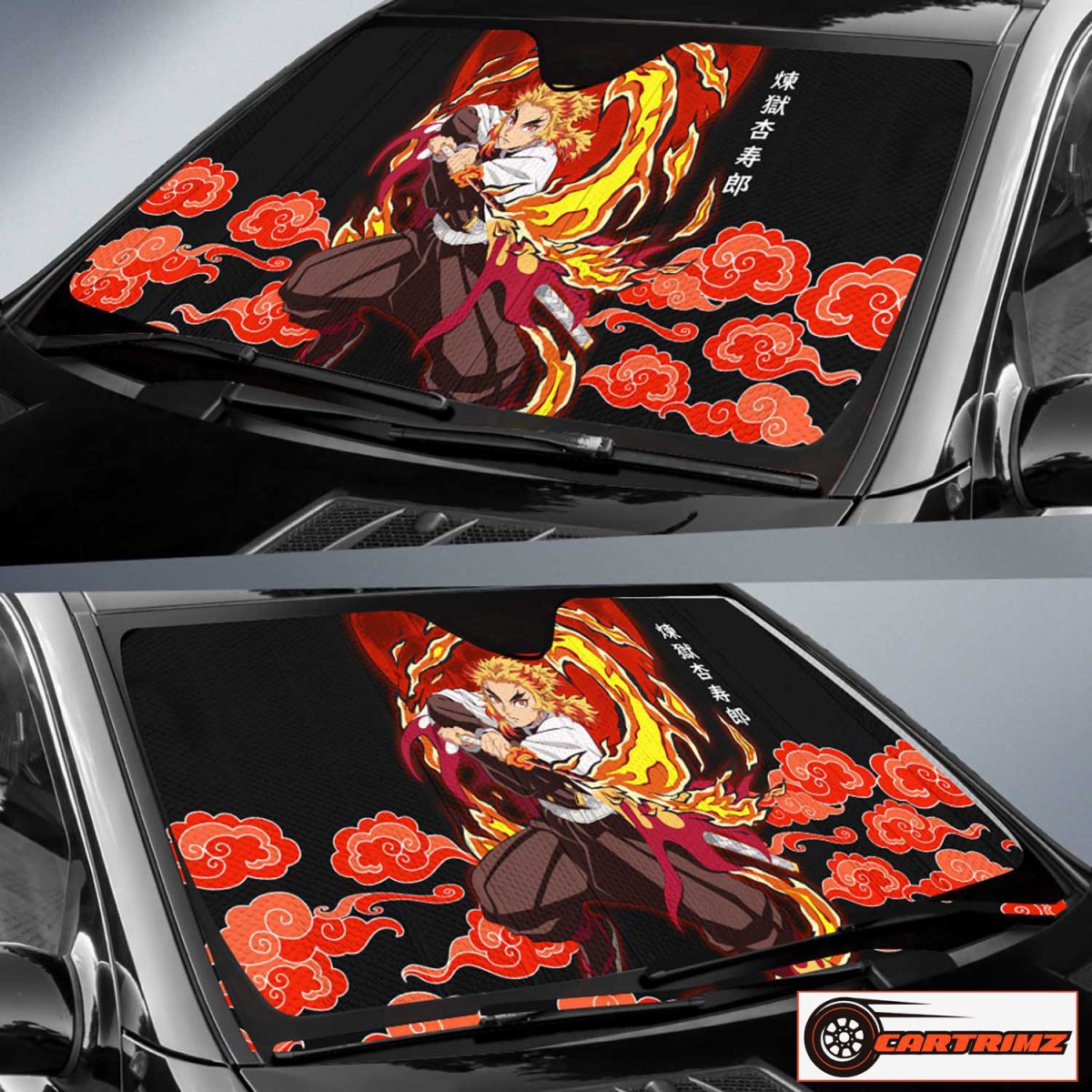 Cartrimz Demon Slayer Car Seat Covers Embrace the Demon Slayer Spirit